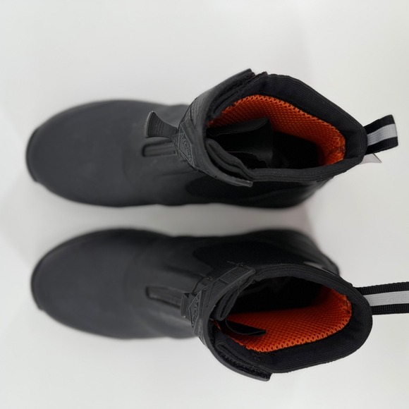 NEW The Original Muck Boot Company Men's Black Apex mid zip Ankle boot sz 12 - Picture 6 of 9